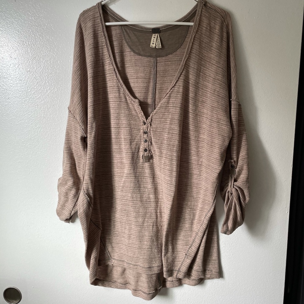 Oversized Free people top